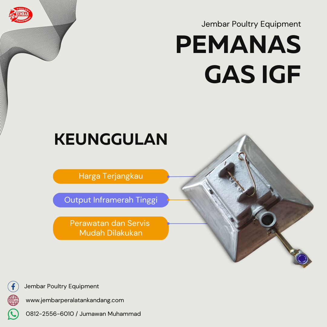 Pemanas Gas IGF Pemanas Gas IGF