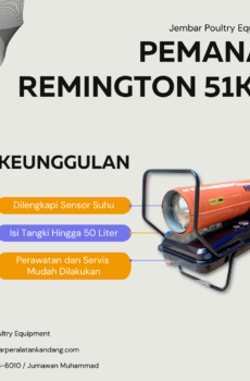 Pemanas remington 51kw