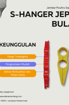 S-Hanger Jepit Bulat