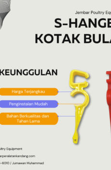 S-Hanger Kotak Bulat