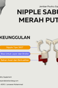 nipple sabuk merah putih