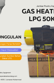 Gas Heater LPG 50Kw