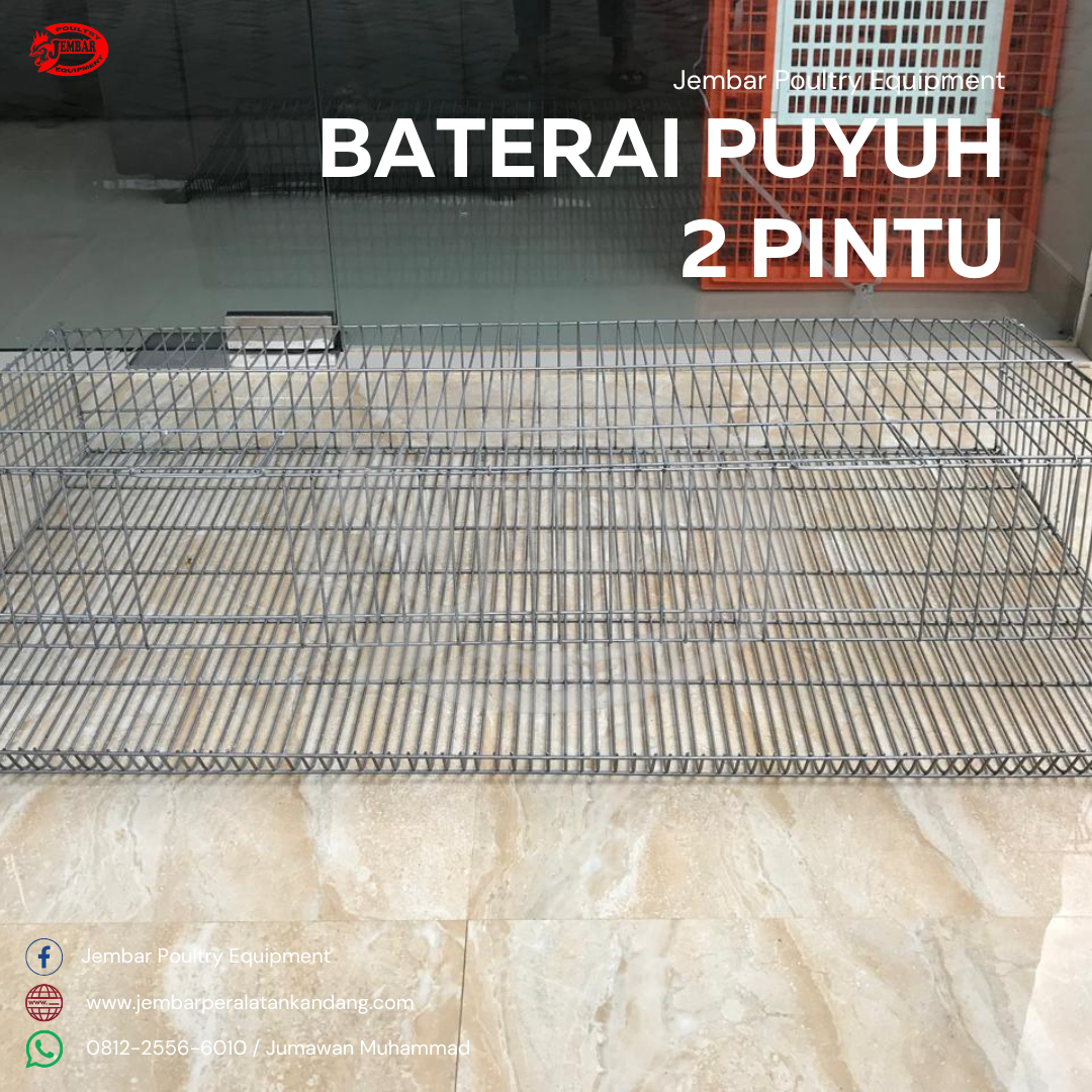 Baterai Puyuh 2 Pintu (1)