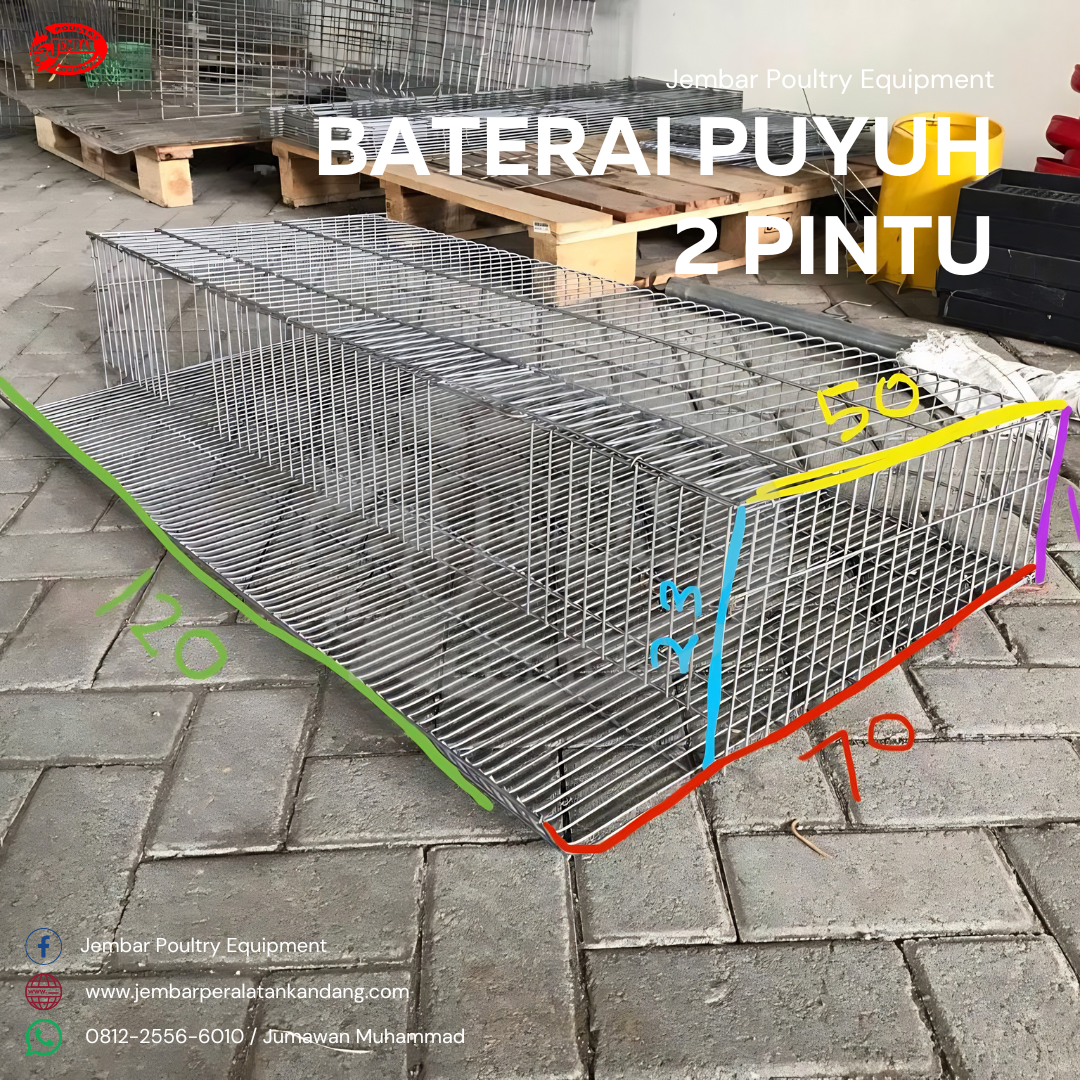 Baterai Puyuh 2 Pintu (2)