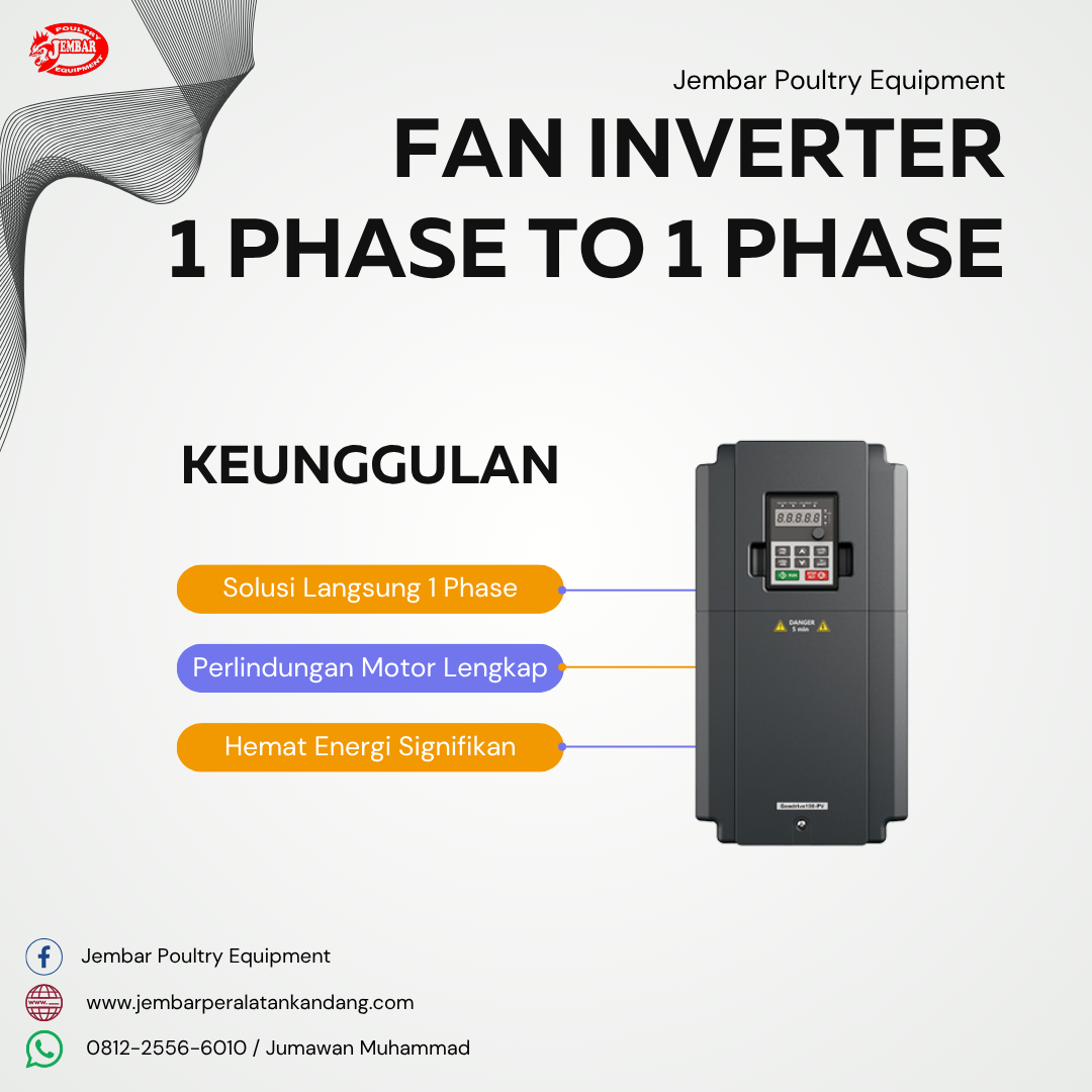 Fan Inverter 1 phase to 1 phase