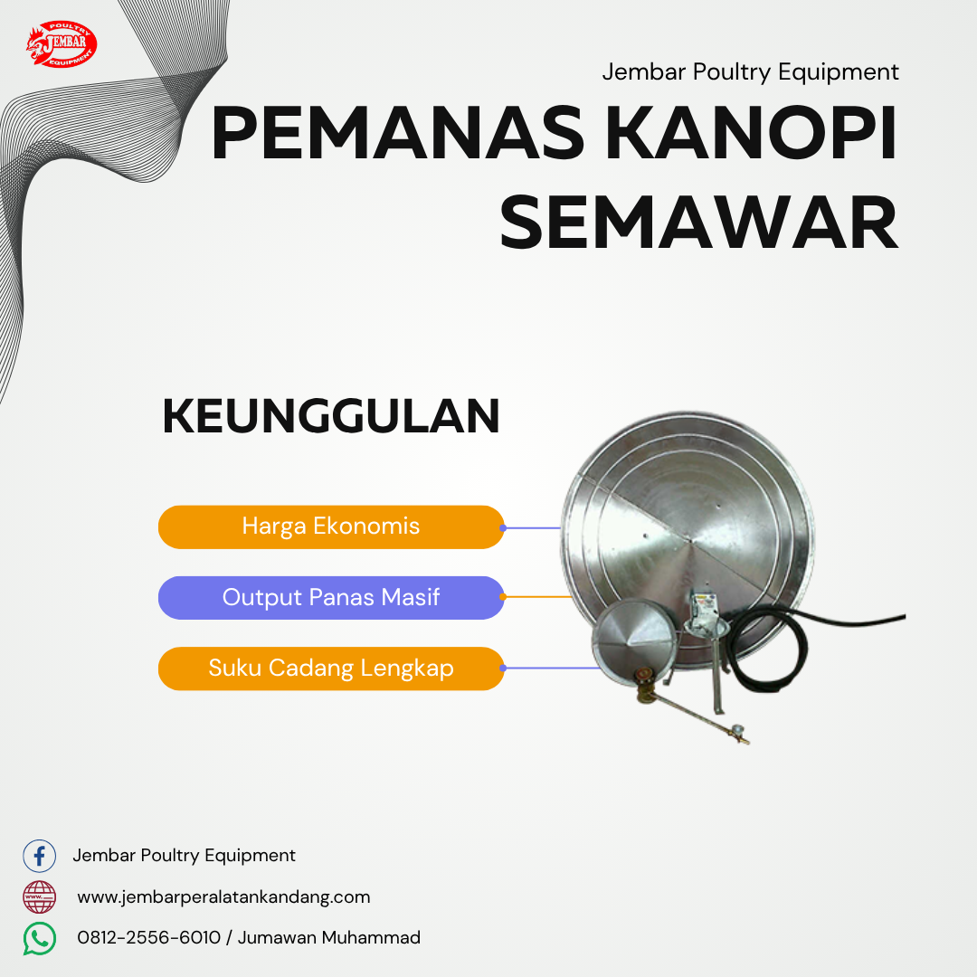 Pemanas Kanopi Semawar
