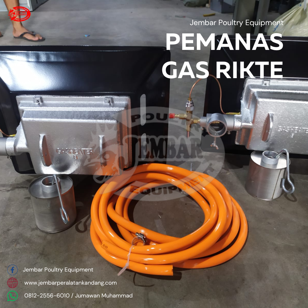 Pemanas gas rikte