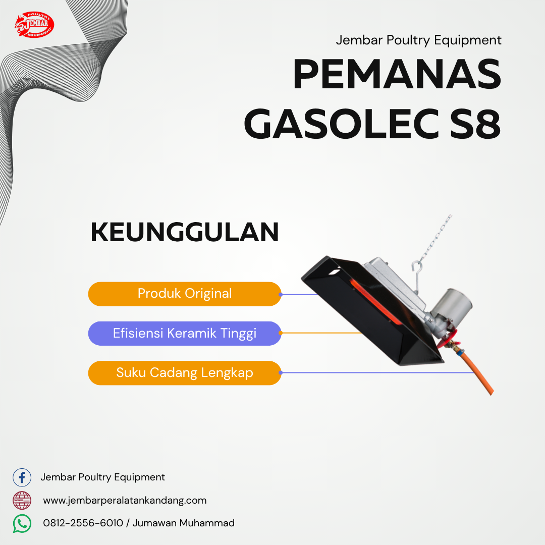 Pemanas gasolec s8