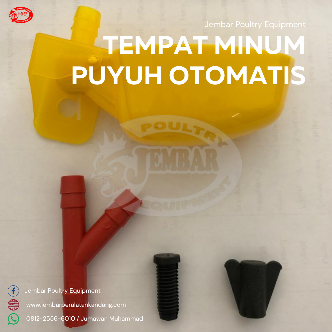 Tempat Minum Puyuh Otomatis