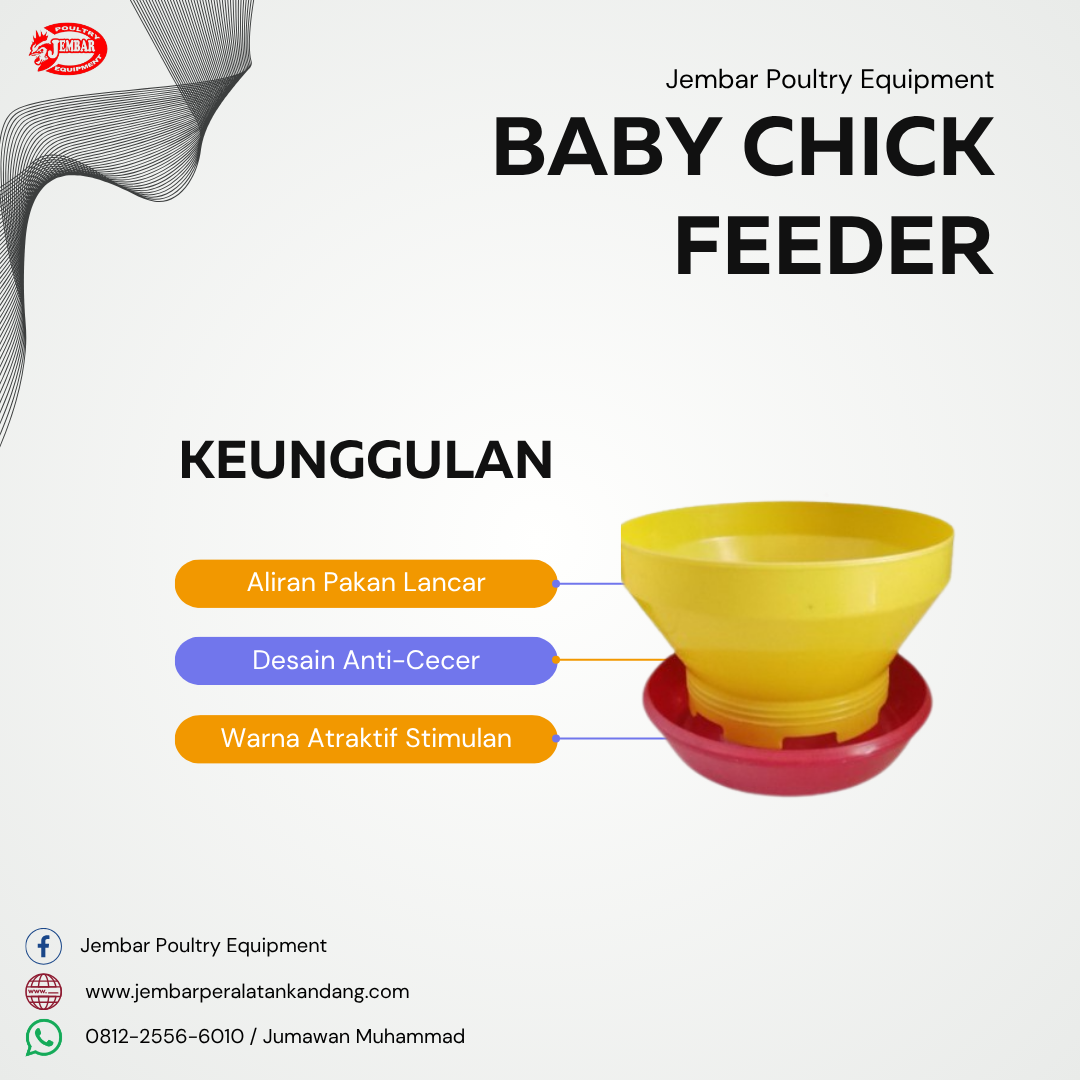 Baby Chick Feeder