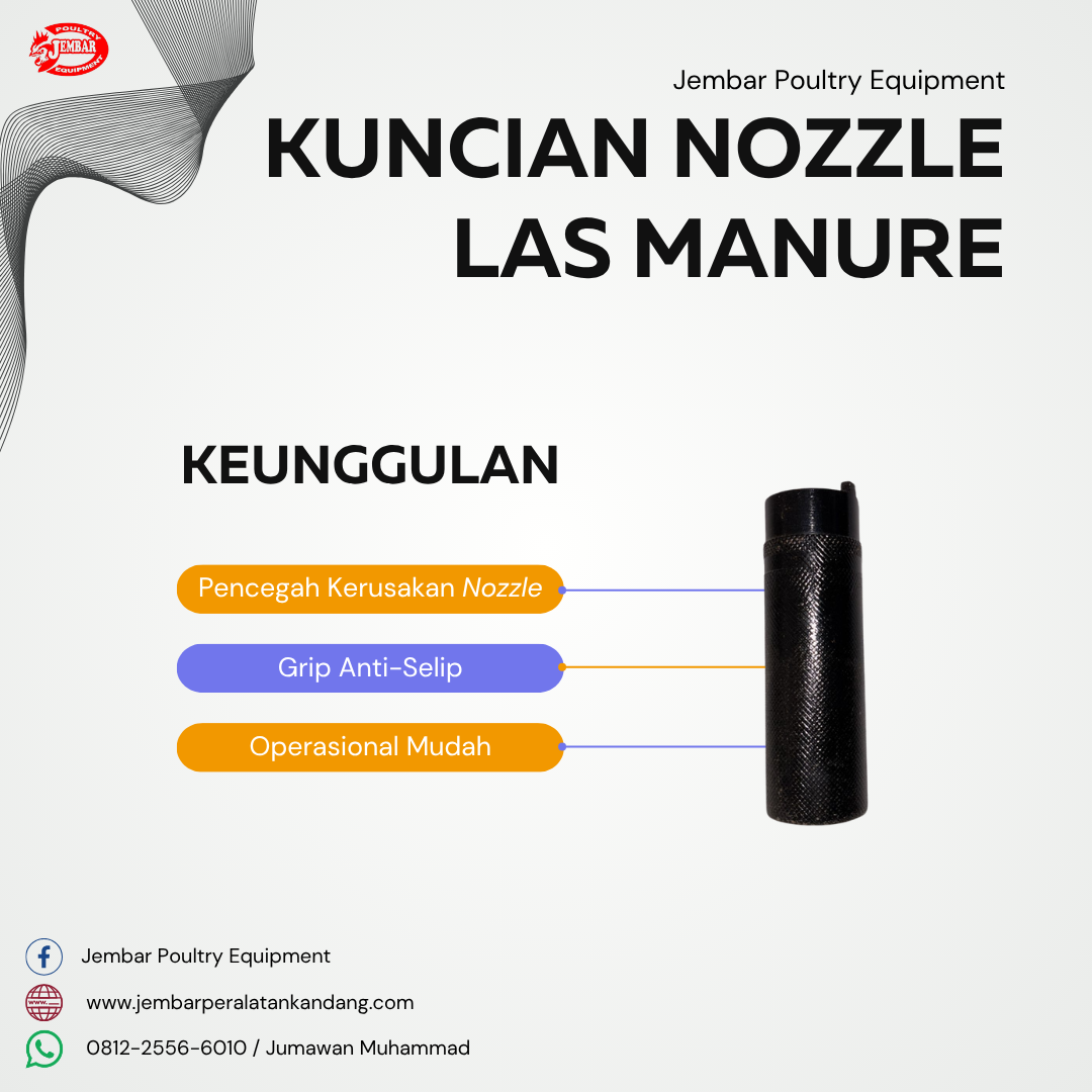 Kuncian Nozzle Las Manure