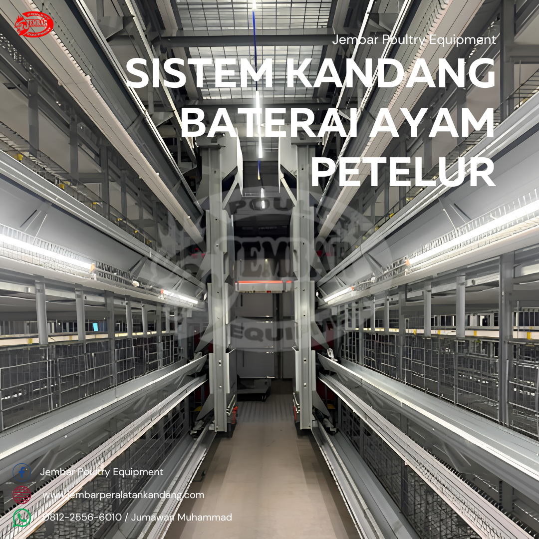 Sistem Kandang Baterai Ayam petelur (3)
