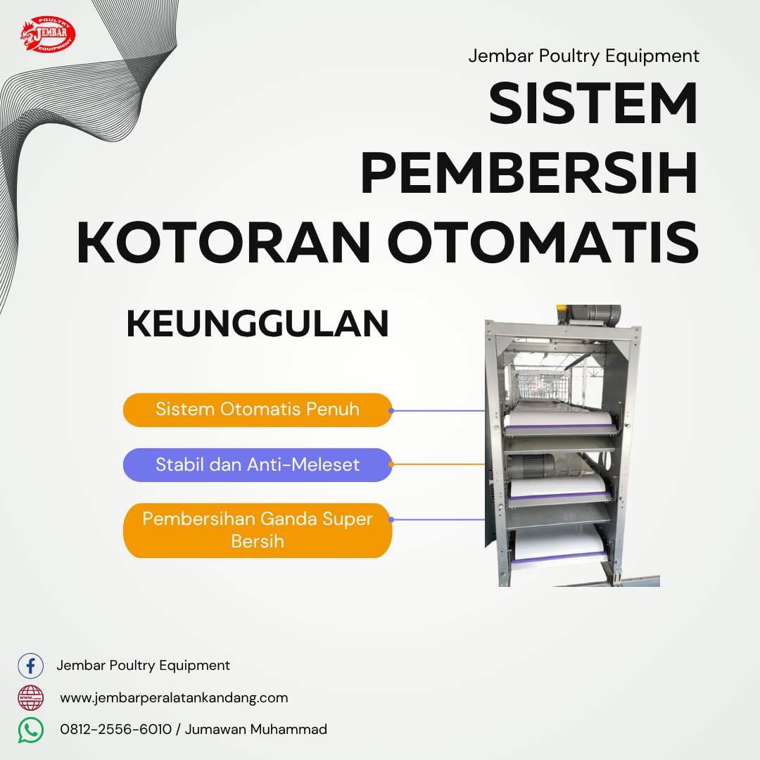 Sistem Pembersih Kotoran Otomatis