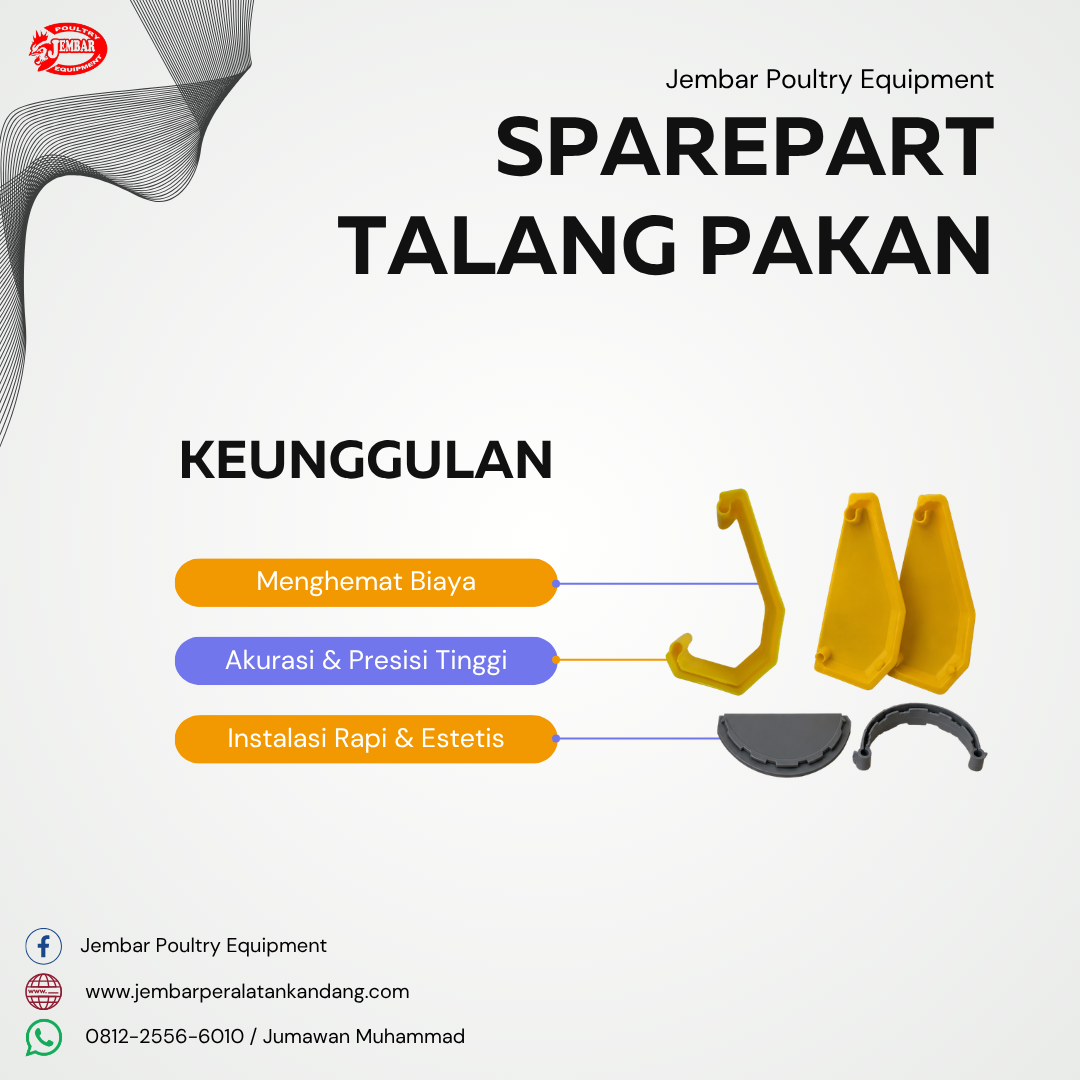 Sparepart Talang Pakan