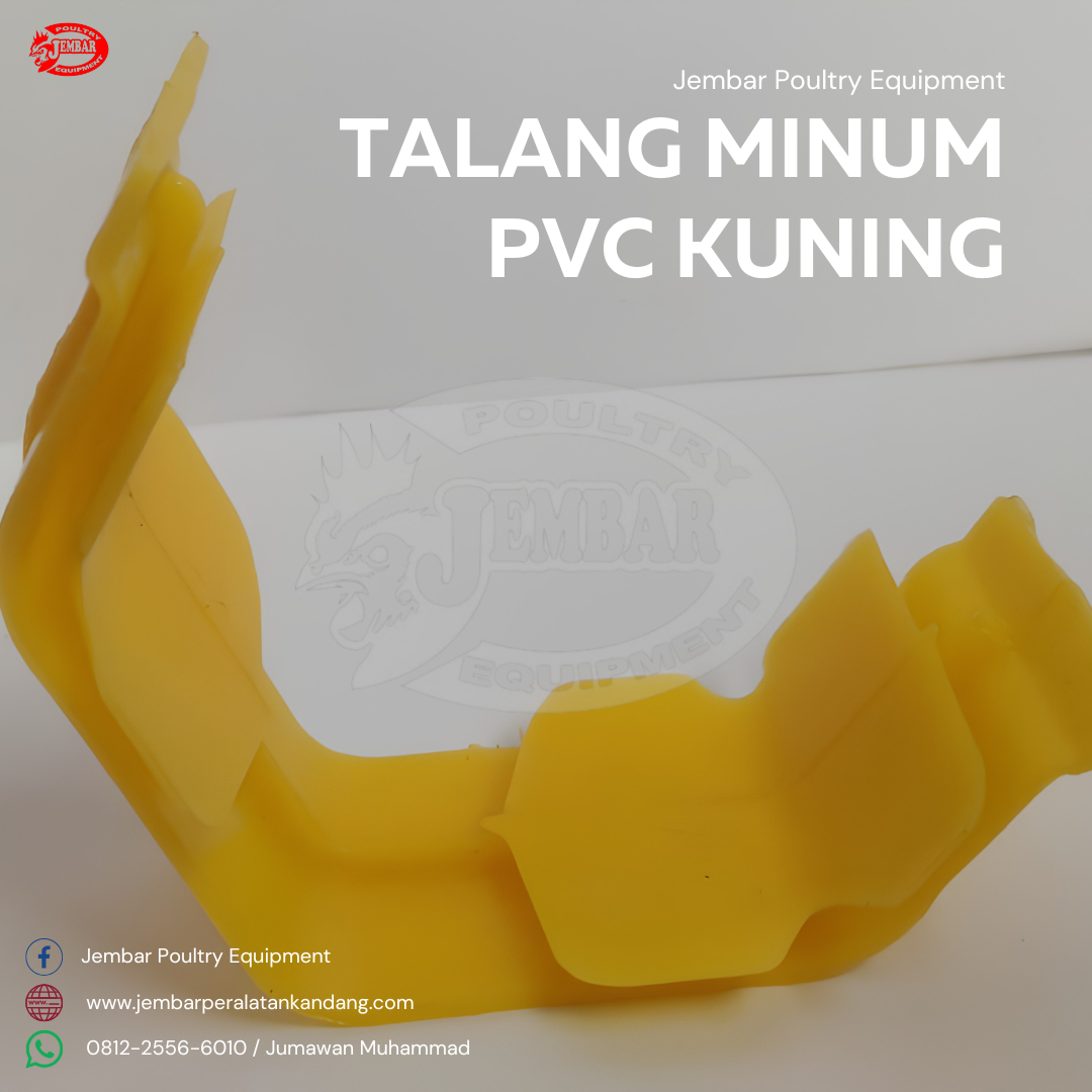 Talang Minum PVC Kuning (2)