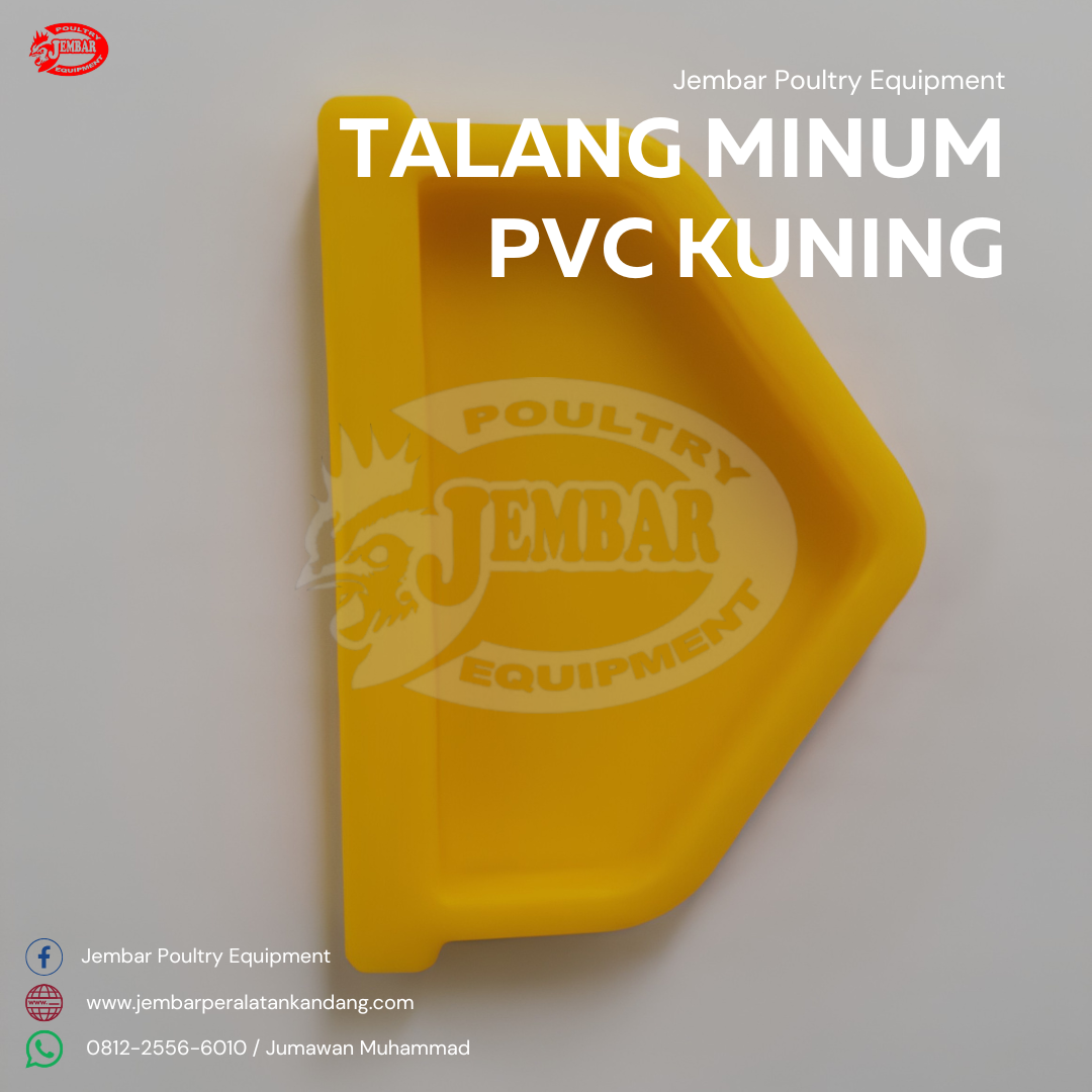 Talang Minum PVC Kuning (3)