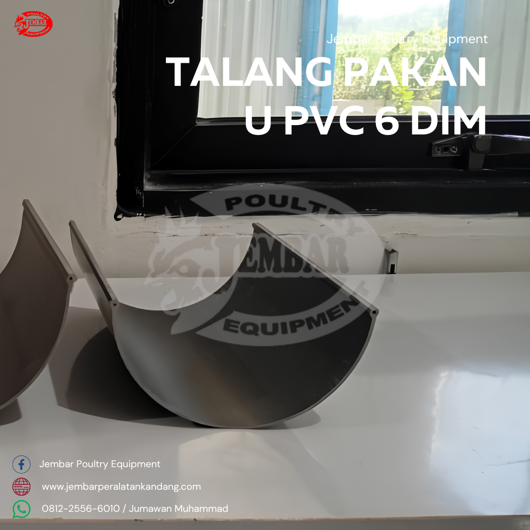 Talang Pakan U PVC 6 Dim (1)