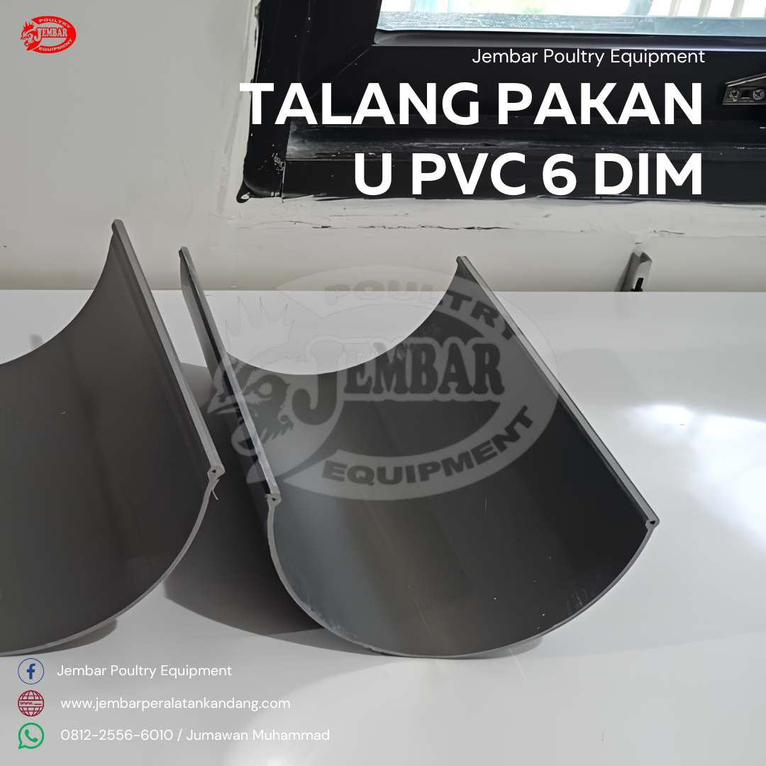 Talang Pakan U PVC 6 Dim (2)
