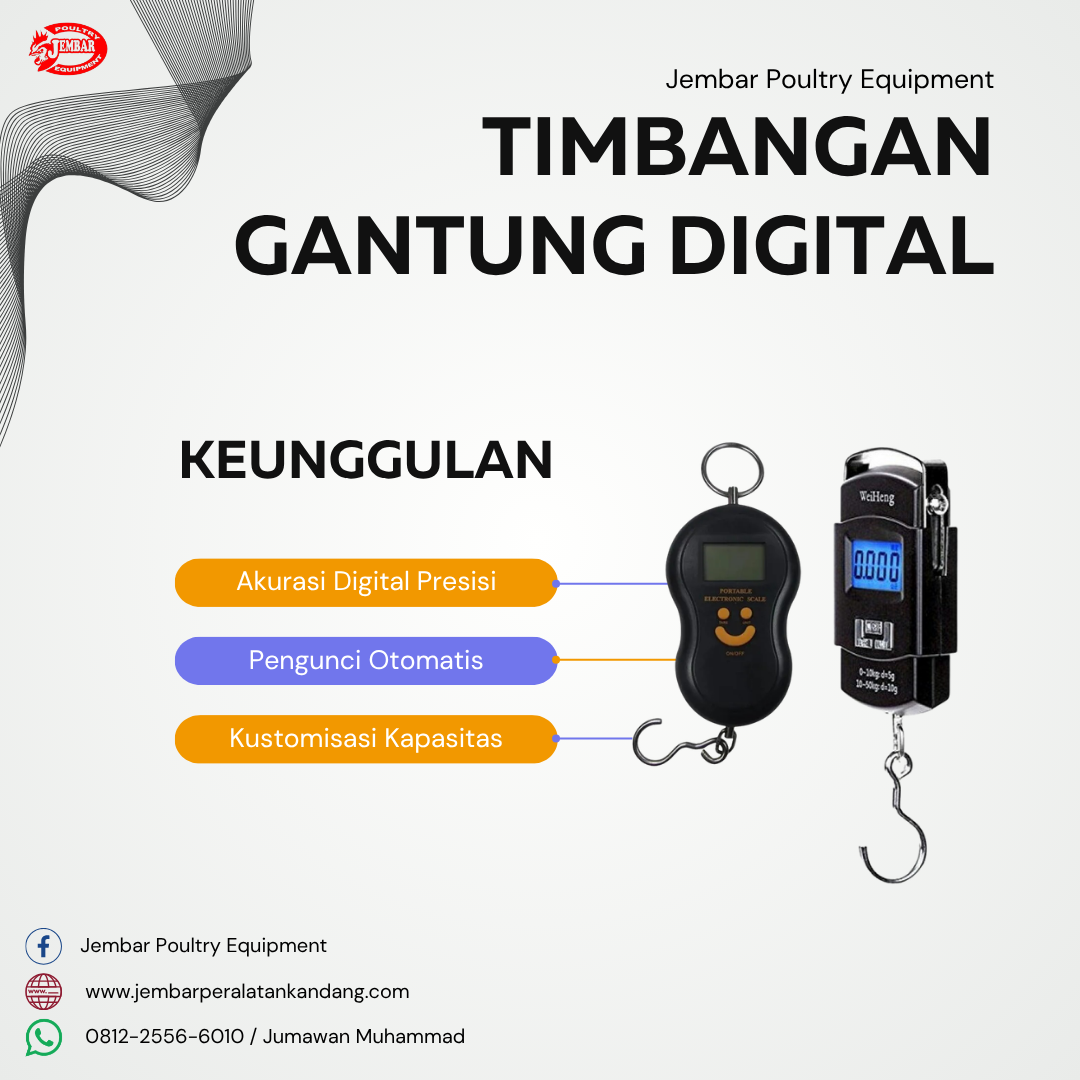 Timbangan Gantung Digital